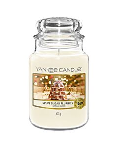 Yankee Candle - Spun Sugar Flurries - Large Jar Candle